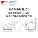 MGF4964BL-01微X型塑料封裝低噪聲系數(shù)能耗