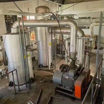 出售二手光伏厂废水处理蒸发器,2吨三效升膜蒸发器,加工定制