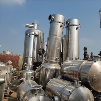 供应二手碳酸锂蒸发器,0.5吨MVR钛材蒸发器,升级改造