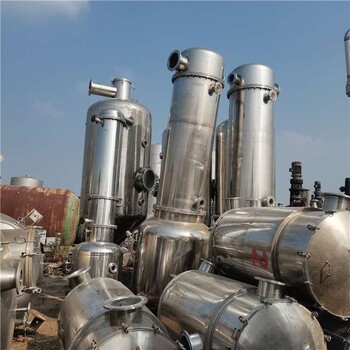 銷售二手鋰電池材料蒸發器,10噸四效鈦材蒸發器,加工定制
