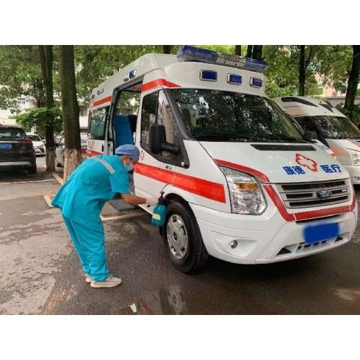 呼和浩特120跨省运送病人出院,救护车出租就近调度