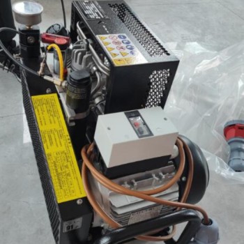 消防站呼吸器充气间大功率固定式空气充填泵配套防爆充气箱