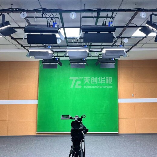 學校直播實訓室學校電視臺直播間設計方案