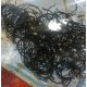 江苏304不锈钢发黑加工不反光黑色氧化处理产品图