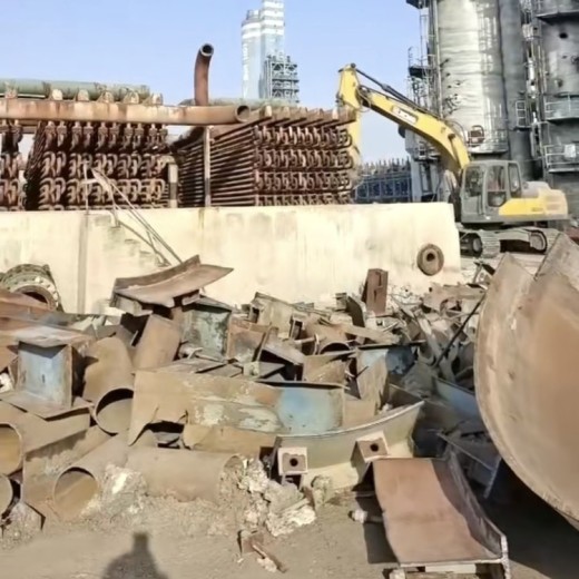 设备回收公司承接工厂拆除有化工拆除资质实力强