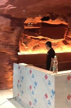 南陽酒吧洞穴風餐廳施工人造山洞