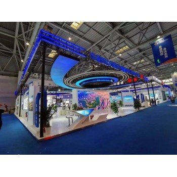 武汉新能源展台搭建展览展厅设计公司展会展览搭建制作