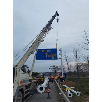 道路交通標(biāo)志桿蕭縣雙懸臂標(biāo)志桿廠家電話