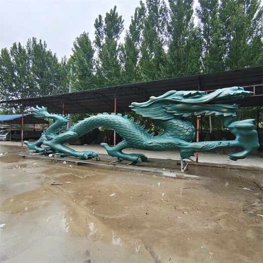 二龍戲珠雕塑園林景觀動(dòng)物雕塑廠家
