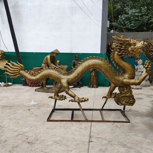 仿真龍雕塑加工