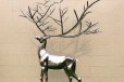 河北不锈钢鹿雕塑制作厂家安徽园林不锈钢鹿雕塑