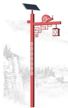 西藏昌都縣太陽能景觀燈藏式路燈-路燈制造廠家