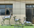 内蒙古不锈钢鹿雕塑加工厂家江西不锈钢面块不锈钢鹿雕塑