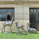 江西不銹鋼鹿雕塑加工廠家