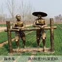 公園玻璃鋼農(nóng)耕系列雕塑廠家