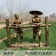 仿铸铜玻璃钢农耕系列雕塑价格北京园林玻璃钢农耕系列雕塑图