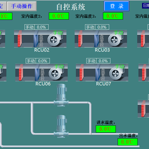 景德鎮(zhèn)醫(yī)院空調(diào)箱空調(diào)自控系統(tǒng)控制柜