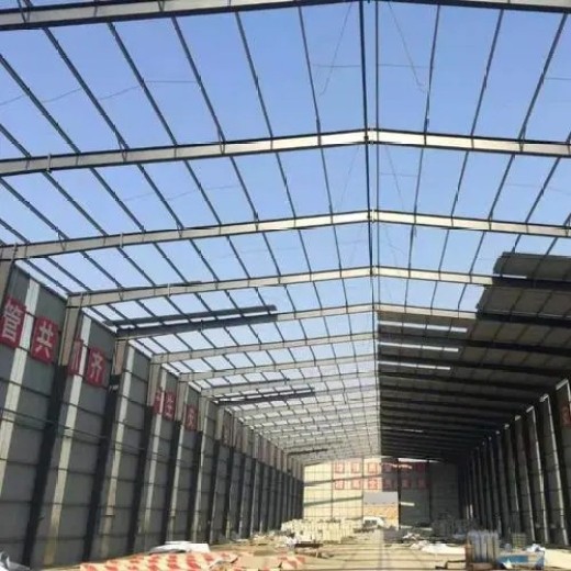 龙门县钢结构厂房搭建安装铁皮瓦厂房