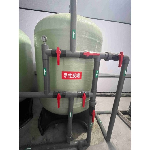 榆林热水机组除铁锰黄泥水设备多介质过滤器厂家江宇环保