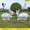 源頭玻璃鋼坐凳雕塑加工