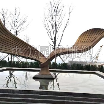 翅膀藝術品雕塑寓意,翅膀造型景觀雕塑制作