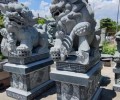 衢州石雕狮子价格,公园石雕狮子厂家