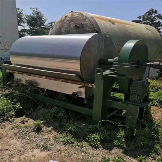 回收二手滚筒工业切片机1.5米×1.8米切片机拆除化工厂设备