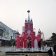 曲阳县生产玻璃钢城堡雕塑加工产品图
