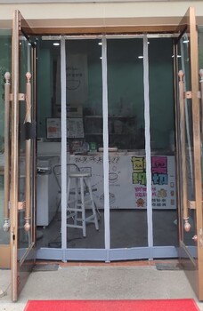 大連加密防蚊蠅門簾磁性門簾價格