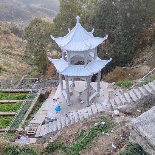 石雕涼亭報價