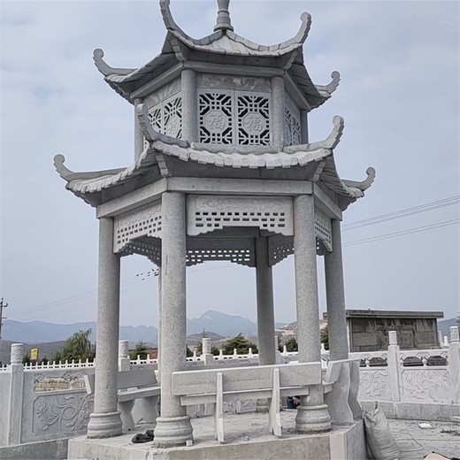 大型園林石雕涼亭報(bào)價(jià)