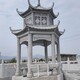 曲陽石雕涼亭圖