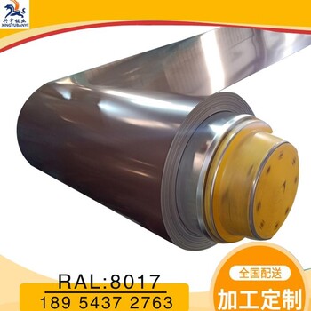 出口工程克訂制普通PE聚酯油漆彩鋁板光鋁可深加工分條開平壓瓦橡塑板防滴水