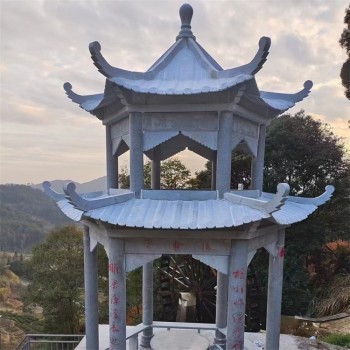中式石雕涼亭制造商