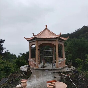 石雕涼亭大全