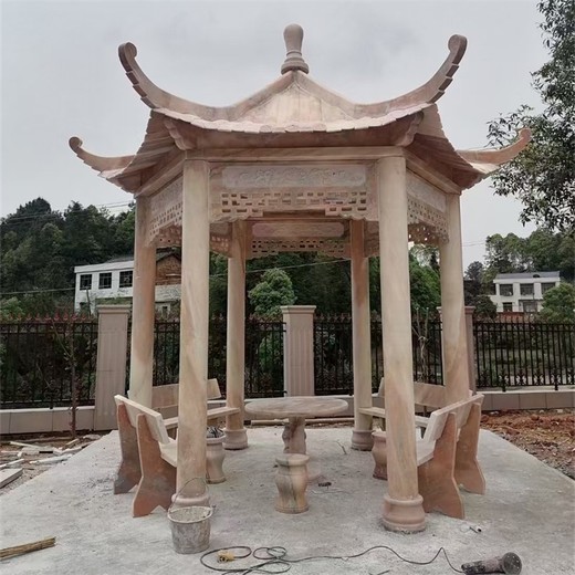 古代石雕涼亭制作廠(chǎng)家