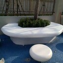 坐凳玻璃鋼廠(chǎng)家玻璃鋼茶幾座椅座椅
