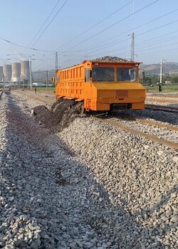 节能铁路石砟卸料车出租铁路运渣车