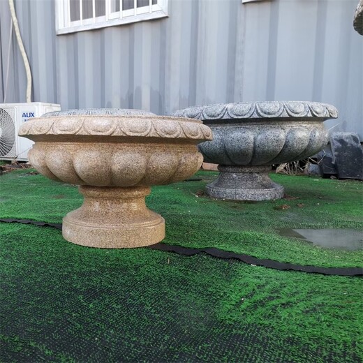 公園歐式石雕花缽生產(chǎn)廠家