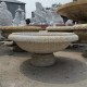 公园欧式石雕花钵图