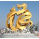 新疆不锈钢雕塑定制厂图