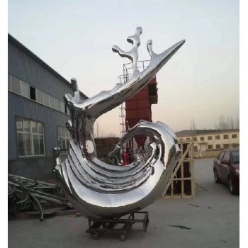 陕西大型不锈钢雕塑定制厂