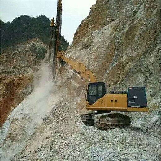 青岛挖改潜孔钻机出租联系方式