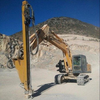 温州挖掘机安装钻机厂家
