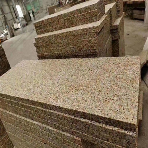 漯河黄锈石板材生成厂家20mm黄锈石