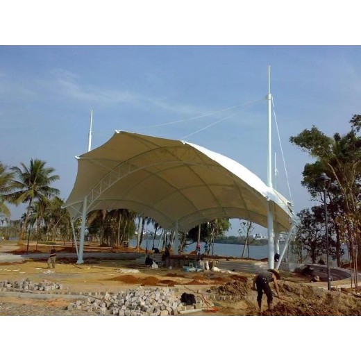 青海PTFE膜结构舞台维护白色风帆膜