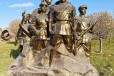 红色文化红军人物雕塑参数