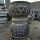 大型庭院石雕魚缸花盆圖