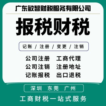 广州越秀公司法人变更企业服务,会计纳税申报