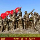 紅色文化紅軍人物雕塑作用